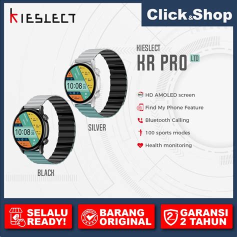 Jual Kieslect Kr Pro Ltd Smartwatch Amoled Jam Tangan Pria Wanita