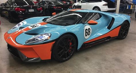 2017 Ford GT Adorned In Classic Gulf LiveryIs Pure Lust | Carscoops