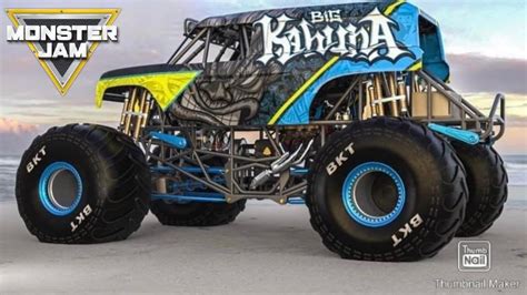 NEW BIG KAHUNA MONSTER JAM TRUCK PAINT SCHEME BODY DESIGN REVEALED