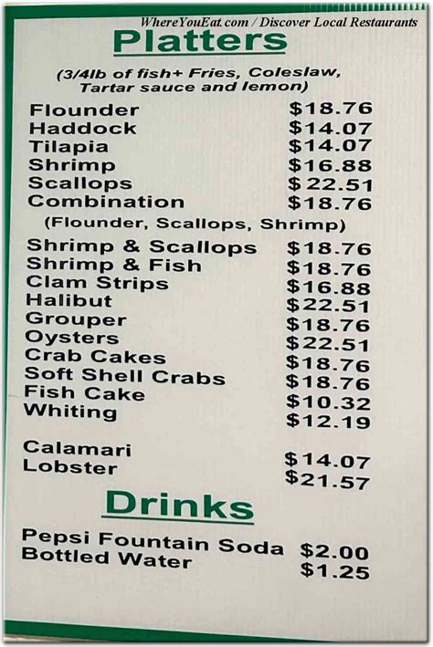 Keyport Fishery Restaurant in Jersey Shore / Menus & Photos