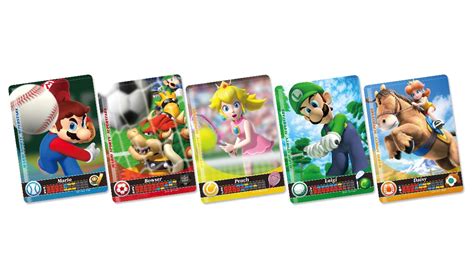 Mario Sports Superstars details - two unlockable characters, amiibo cards count and ...