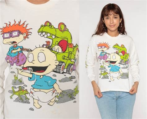 Vintage Rugrats Shirt Nickelodeon Shirt 90s Tommy Chu Gem