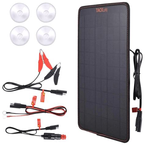 SideDeal: Tacklife Solar Panel, Portable Solar Charger 10 Watt Power ...