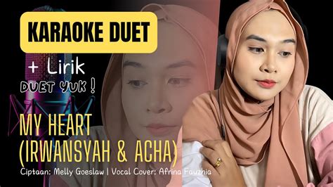 Karaoke Duet My Heart Irwansyah Acha Septriasa Karaoke Duet My