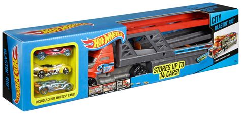 HOT WHEELS LAWETA Z WYRZUTNIĄ TRANSPORTER CDJ19 7752884644 oficjalne archiwum Allegro