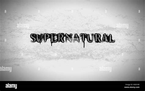 Supernatural Title Card