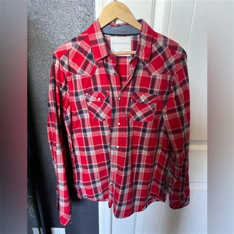 Aeropostale Shirts Mens Large Plaid Shirt From The Early S