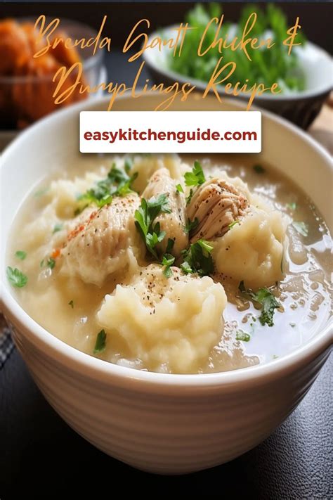 Brenda Gantt Chicken Dumplings Recipe