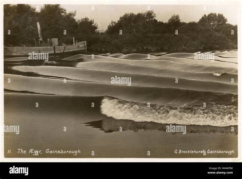 The Trent Aegir At Gainsborough Also Known As The Eagre A Tidal Bore