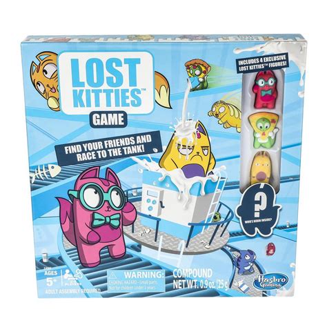 Lost Kitties Board Game With Exclusive Figures Ages 5 And Up Lost Kitties