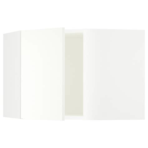 SEKTION corner wall cabinet, white/Vallstena white, 26x15x20" - IKEA