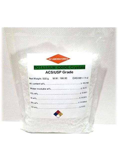 Aq Potassium Iodide Reagent Acs Granular 500g