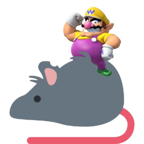 Wario_Riding_A_Rat - Discord Emoji