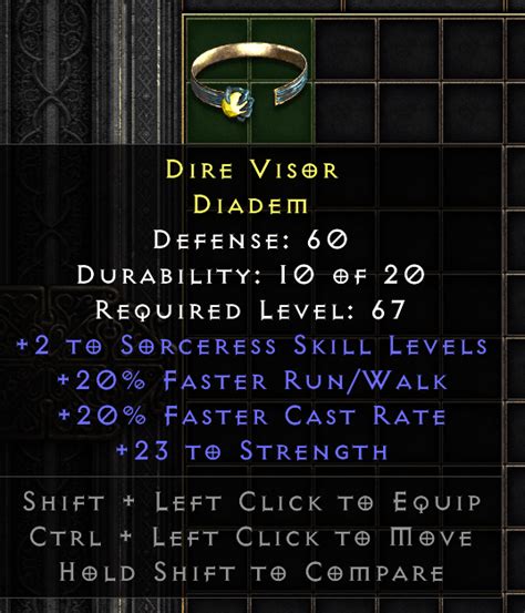 Price Check Sorc Circlet Rdiablo2resurrected