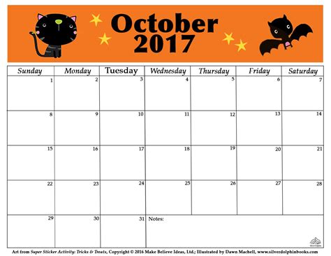 October Calendar, Calendar 2017, Holiday Calendar, Calender Template, Usa Holidays, Sunday ...