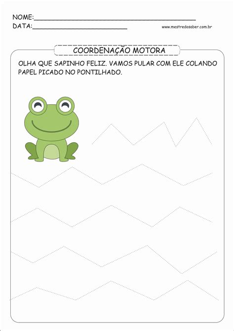 Coordenação Motora Fina Autismo Atividades Pedagógicas Para Imprimir