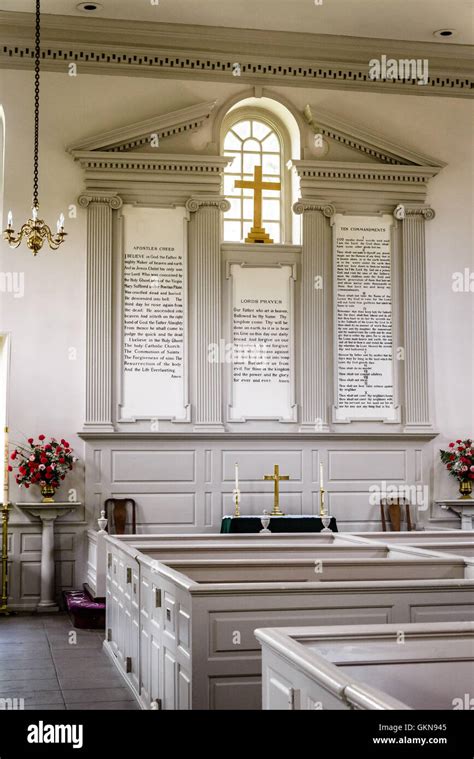 Episcopal Interior Landmark Altar Hi Res Stock Photography And Images