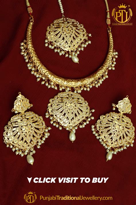 Sale Punjabi Necklace Design In Stock