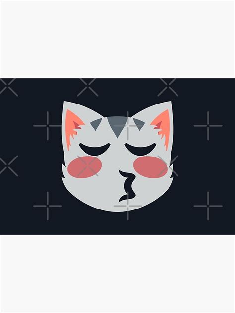 "Cat Kiss Emoji" Poster for Sale by Torch | Redbubble