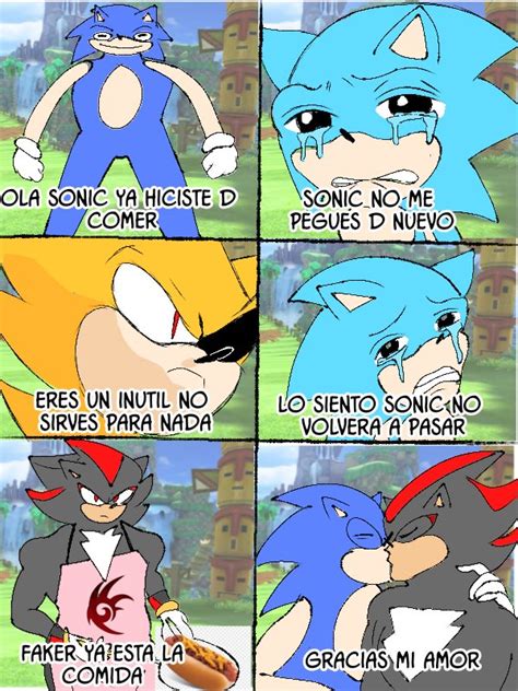 This Is Probably Hilarious Sonic X Shadow Sonadow Know Your Meme