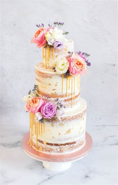 Naked Wedding Cakes To WOW Your Guests Wedding Journal