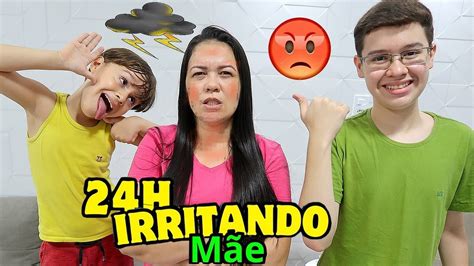 Irritando A Minha M E Por Horas Ela Ficou Muito Brava Youtube