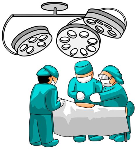 Funny surgery clipart