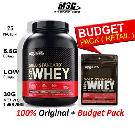 On Gold Standard 100 Whey Protein Isolates 30g 1 Serving （retail） Lazada Ph