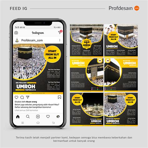 Jasa Desain Konten Instagram Murah Profesional Cv Profdesain Kreatif