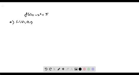 Solved Mean Value Theorem Consider The Graph Of The Function F X X 2