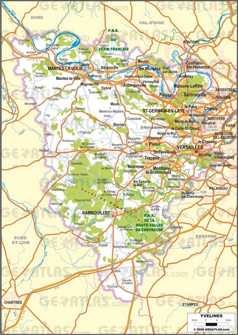 Carte des relevés des communes des Yvelines — WikiGenWeb 