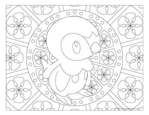 #393 Piplup Pokemon Coloring Page · Windingpathsart.com