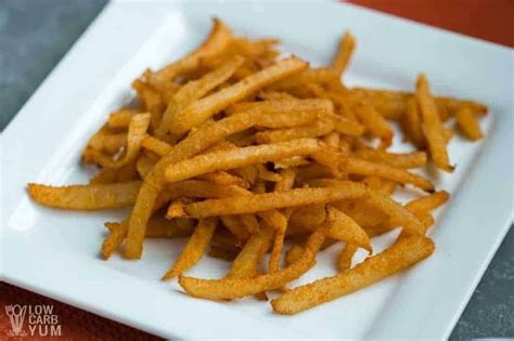 Jicama Fries - Seasoned Low Carb French Fries | Low Carb Yum