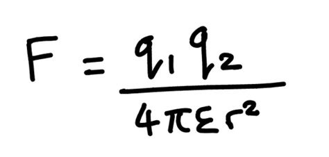 Coulomb S Law And Electrostatic Force Formulae Flashcards Quizlet