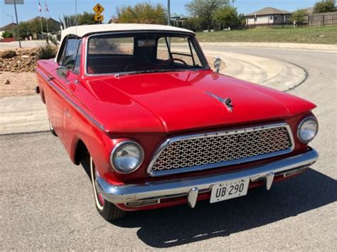 1961 AMERICAN RAMBLER CLASSIC CONVERTIBLE CAR 5 DAY AUCTION AT NO