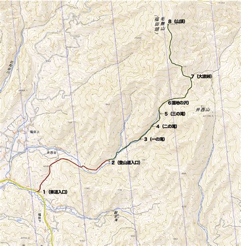 比婆の山々を行く（比婆山登山道ガイド） 井西山に登る（庄原市比和町）