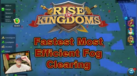 Rok Rise Of Kingdoms Fastest Fog Removal Clear The Map Of Fog Quickly