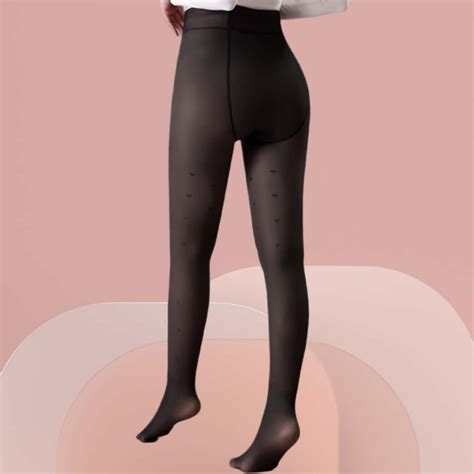 Z D Lingerie Meia Calça Térmica Forrado Grosso Translúcido De Lã Shopee Brasil