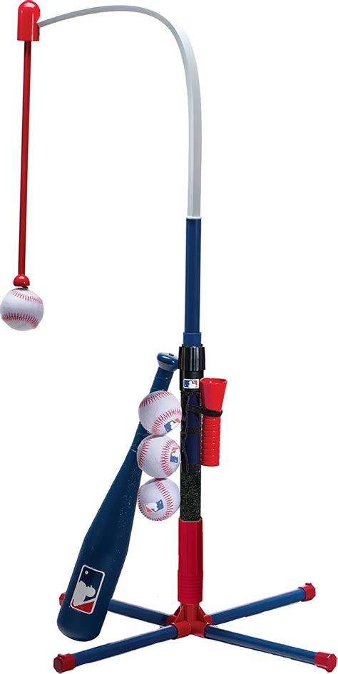 Franklin Sports Kids Batting Tee Mlb 2 In 1 Grow With Me Adjustable