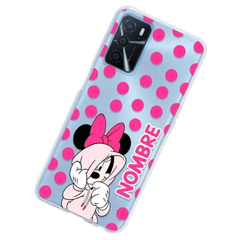 Funda Para Oppo Minnie Mouse Personalizada Tu Nombre Meses Sin Inter S