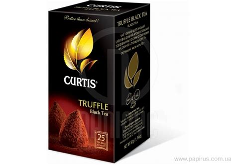 Купить Чай CURTIS Трюфель Блэк Ти 25 шт х 2 г черный цейлонский ...