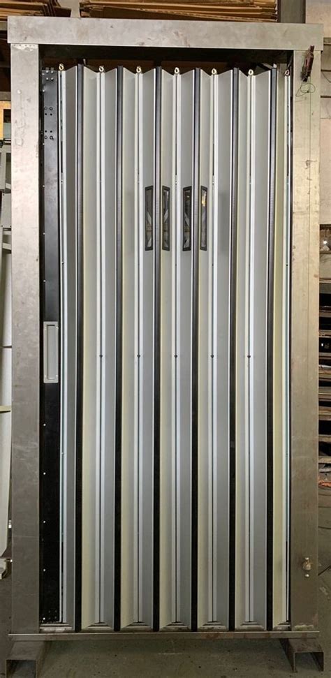 Stainless Steel Side Opening Elevator Ifg Door Collapsible At Rs