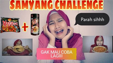 SAMYANG CHALLENGE MAKAN MIE SAMYANG BONCABE LEVEL 15 GILA SIHH