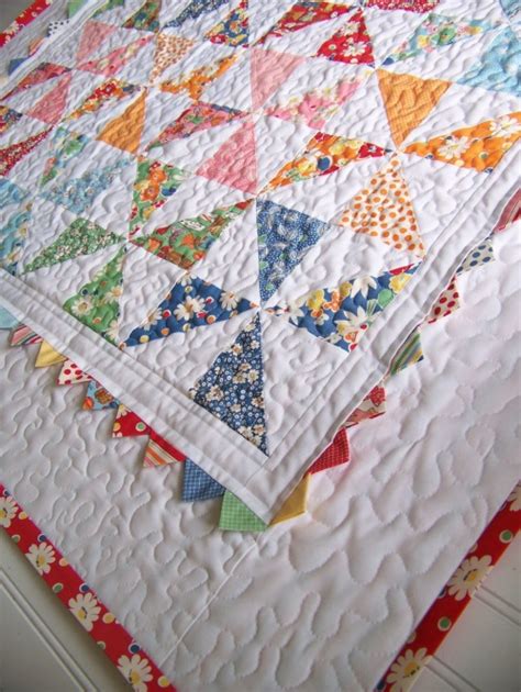 Pinwheels With Prairie Points Are Oh So Charming Quilting Digest