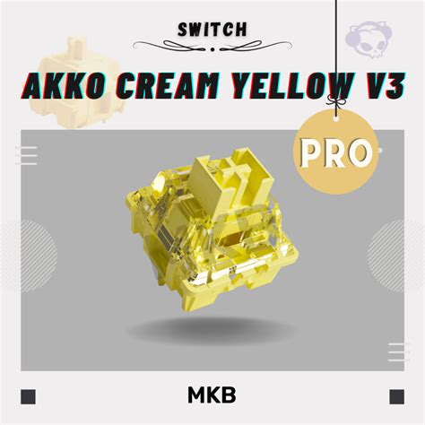 Akko Cream Yellow V3 Pro – MKB.MY