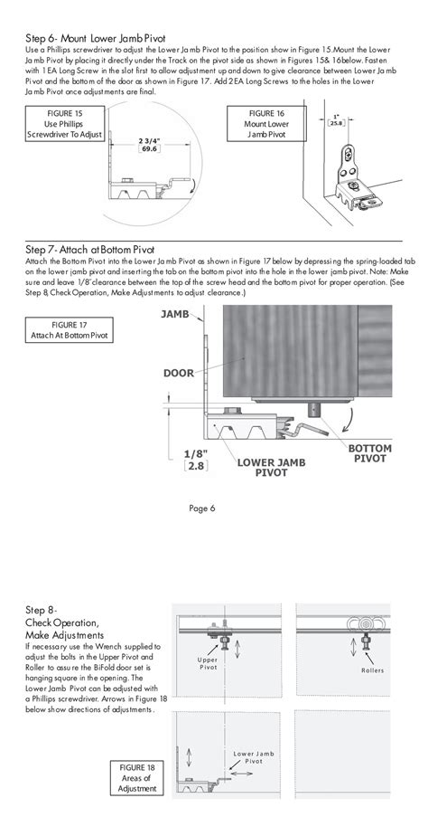 Bifold Door Hardware Installation