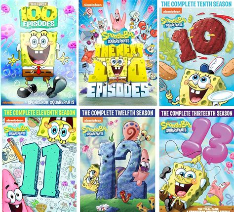 Spongebob Squarepants Complete Seasons 1 13 Dvd Collection