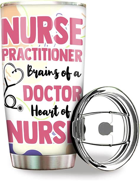 Medroc Nurse Practitioner Ts Tumbler Stainless Steel 20oz Funny Nurse