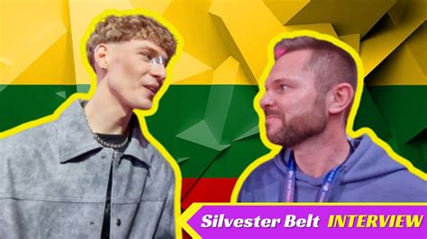 SILVESTER BELT INTERVIEW LITHUANIA EUROVISION 2024 PrePartyES