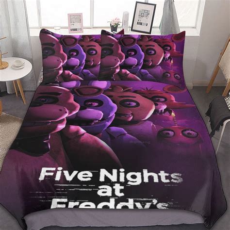 Anime Five Nights At Freddys Bedding Set Ultra Soft Bedding Set Girls Bedding Girls Duvet